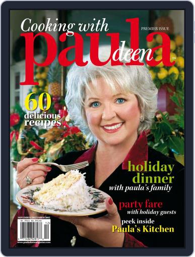 Cooking with Paula Deen November 1st, 2005 Digital Back Issue Cover