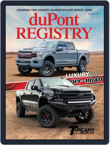 duPont REGISTRY January 1st, 2020 Digital Back Issue Cover