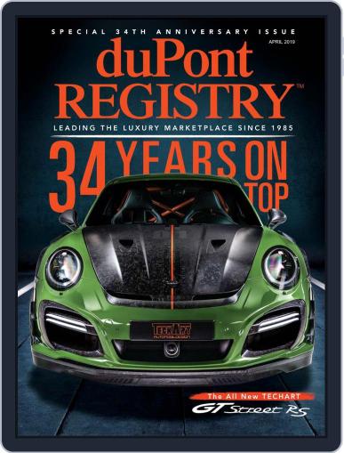 duPont REGISTRY April 1st, 2019 Digital Back Issue Cover