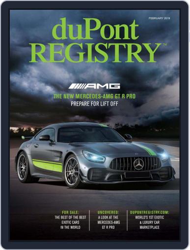 duPont REGISTRY February 1st, 2019 Digital Back Issue Cover