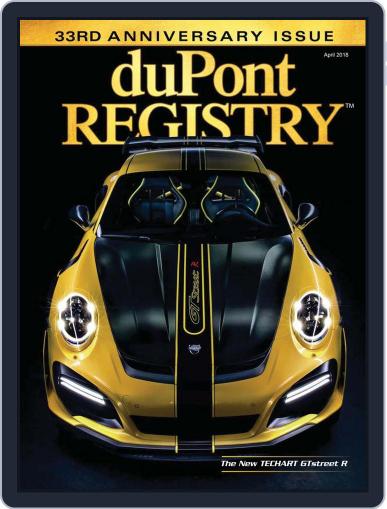 duPont REGISTRY (Digital) April 1st, 2018 Issue Cover
