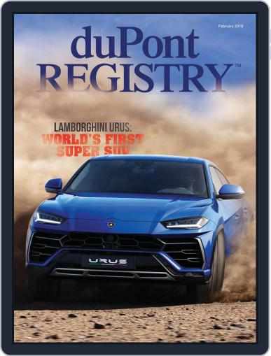 duPont REGISTRY (Digital) February 1st, 2018 Issue Cover