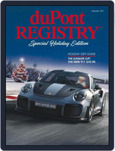 duPont REGISTRY (Digital) December 1st, 2017 Issue Cover