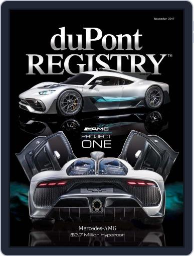duPont REGISTRY (Digital) November 1st, 2017 Issue Cover
