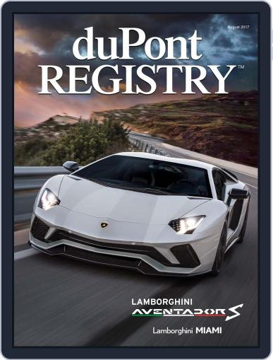 duPont REGISTRY (Digital) August 1st, 2017 Issue Cover