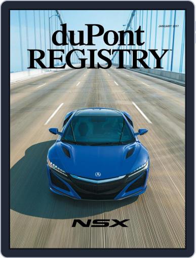 duPont REGISTRY January 1st, 2017 Digital Back Issue Cover