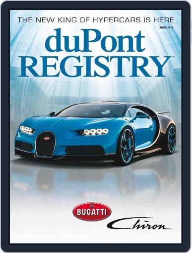 duPont REGISTRY May 9th, 2016 Digital Back Issue Cover