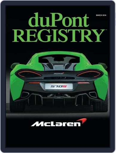 duPont REGISTRY February 8th, 2016 Digital Back Issue Cover