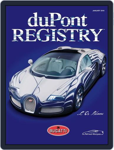 duPont REGISTRY January 1st, 2016 Digital Back Issue Cover