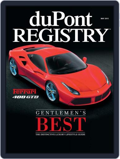 duPont REGISTRY May 1st, 2015 Digital Back Issue Cover