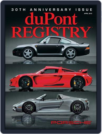 duPont REGISTRY April 1st, 2015 Digital Back Issue Cover