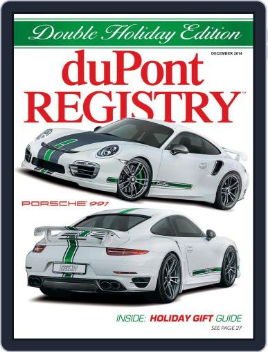 duPont REGISTRY November 4th, 2014 Digital Back Issue Cover