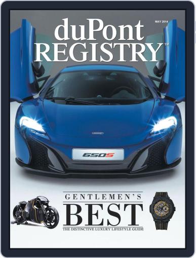 duPont REGISTRY April 1st, 2014 Digital Back Issue Cover