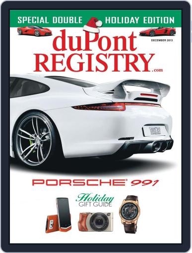 duPont REGISTRY November 6th, 2013 Digital Back Issue Cover