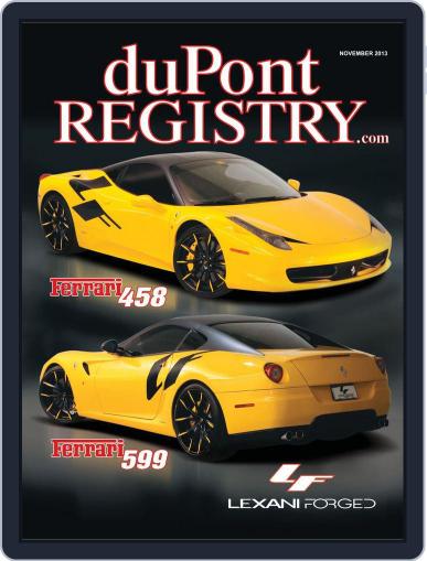 duPont REGISTRY October 8th, 2013 Digital Back Issue Cover