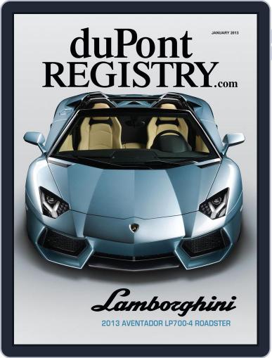 duPont REGISTRY December 4th, 2012 Digital Back Issue Cover