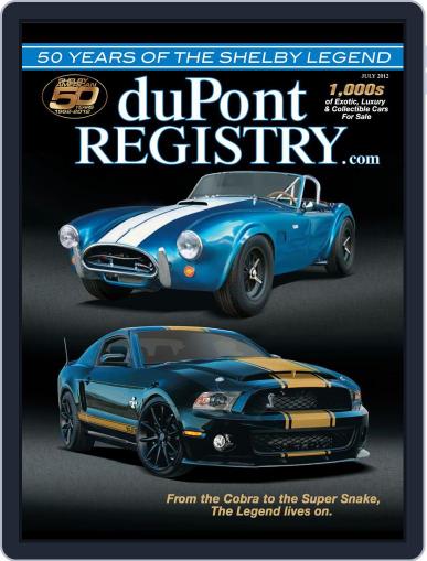 duPont REGISTRY June 4th, 2012 Digital Back Issue Cover