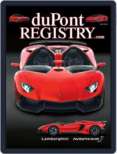 duPont REGISTRY April 3rd, 2012 Digital Back Issue Cover