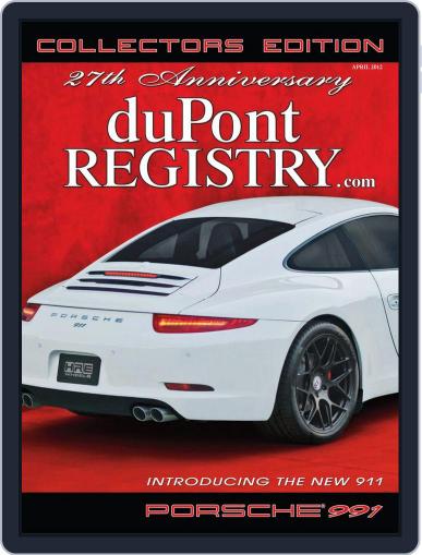 duPont REGISTRY March 7th, 2012 Digital Back Issue Cover