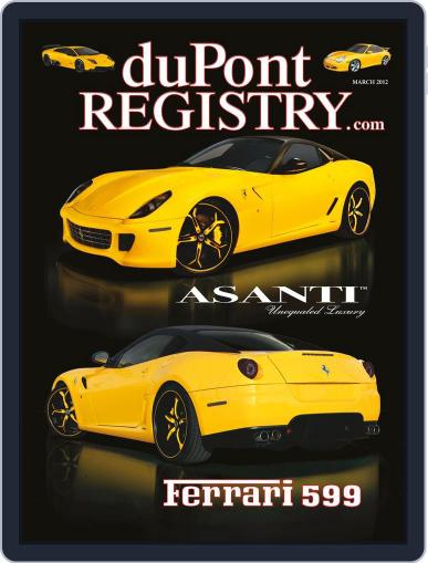 duPont REGISTRY January 27th, 2012 Digital Back Issue Cover