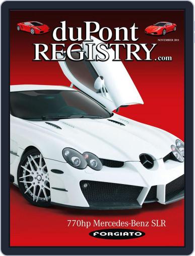 duPont REGISTRY October 5th, 2011 Digital Back Issue Cover