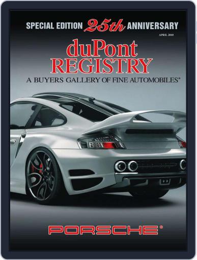 duPont REGISTRY July 6th, 2010 Digital Back Issue Cover
