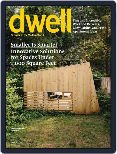Dwell November 1st, 2015 Digital Back Issue Cover