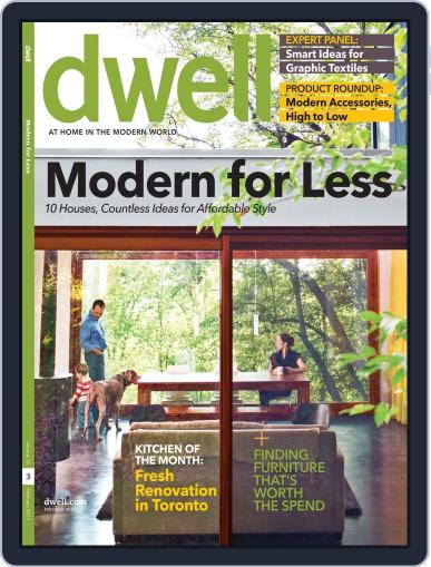 Dwell February 1st, 2013 Digital Back Issue Cover