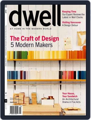 Dwell February 1st, 2007 Digital Back Issue Cover