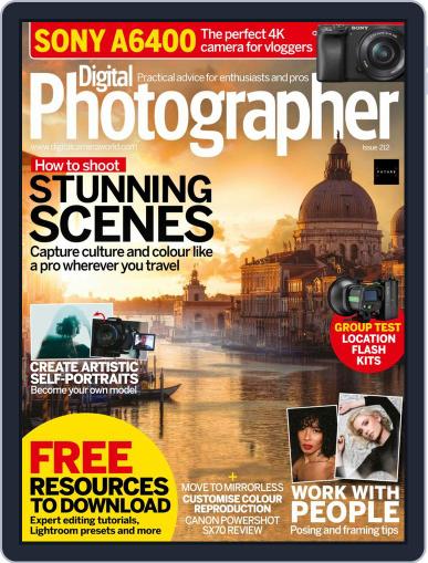Digital Photographer August 1st, 2019 Digital Back Issue Cover