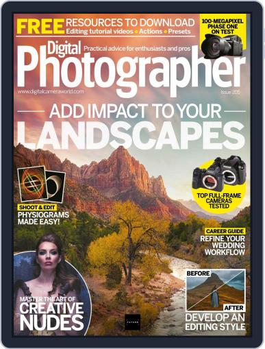 Digital Photographer January 1st, 2019 Digital Back Issue Cover
