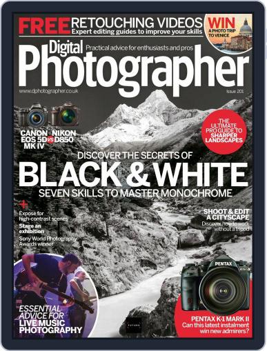 Digital Photographer September 1st, 2018 Digital Back Issue Cover