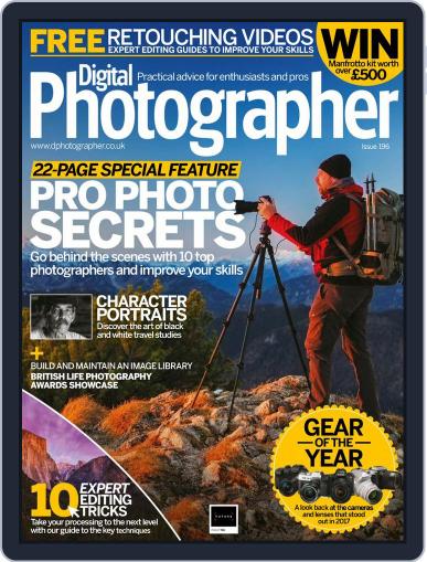 Digital Photographer January 4th, 2018 Digital Back Issue Cover