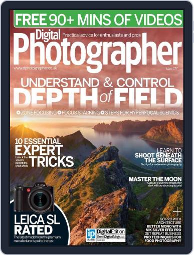 Digital Photographer July 27th, 2016 Digital Back Issue Cover