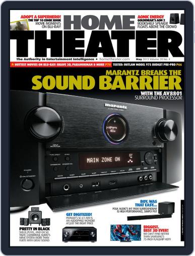 Home Theater May 1st, 2013 Digital Back Issue Cover