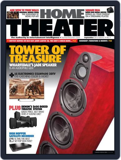 Home Theater September 1st, 2012 Digital Back Issue Cover