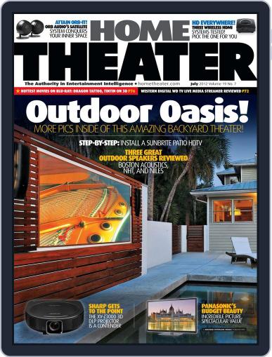 Home Theater July 1st, 2012 Digital Back Issue Cover