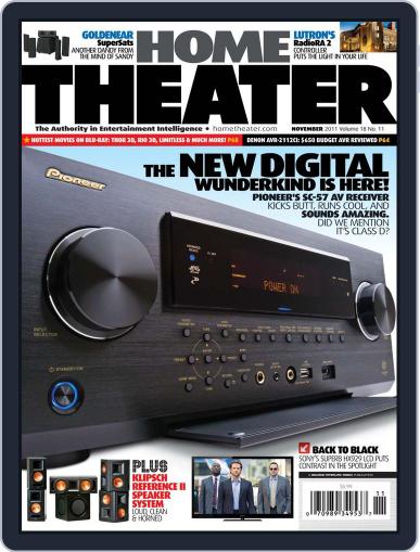 Home Theater November 1st, 2011 Digital Back Issue Cover