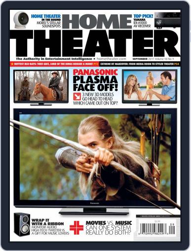 Home Theater September 1st, 2011 Digital Back Issue Cover