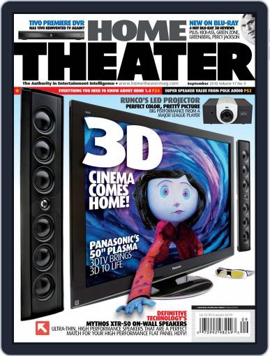 Home Theater September 1st, 2010 Digital Back Issue Cover