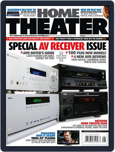 Home Theater August 1st, 2010 Digital Back Issue Cover