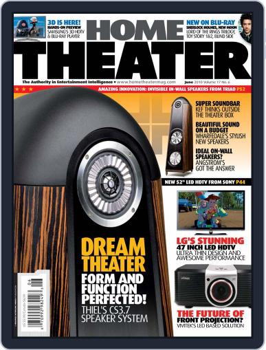 Home Theater June 1st, 2010 Digital Back Issue Cover