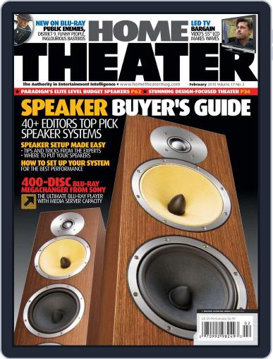 Home Theater January 12th, 2010 Digital Back Issue Cover