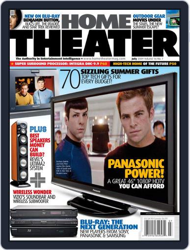Home Theater June 9th, 2009 Digital Back Issue Cover