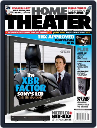 Home Theater December 9th, 2008 Digital Back Issue Cover