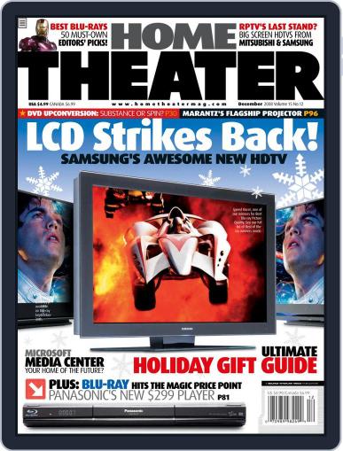Home Theater November 4th, 2008 Digital Back Issue Cover
