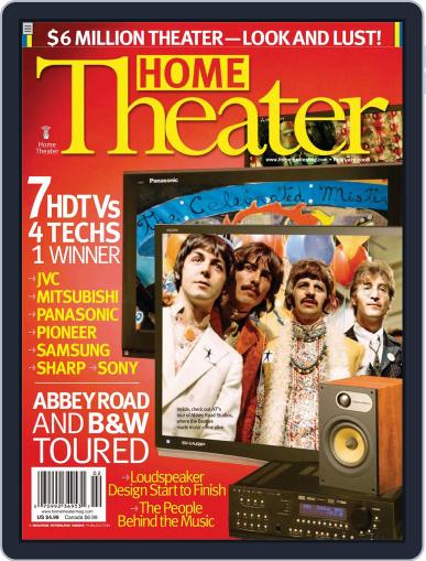Home Theater January 15th, 2008 Digital Back Issue Cover