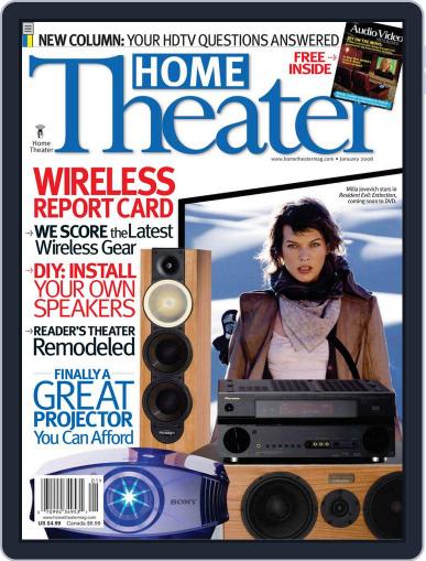Home Theater December 11th, 2007 Digital Back Issue Cover