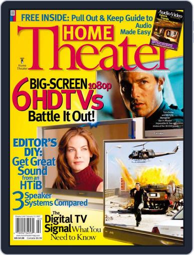 Home Theater January 16th, 2007 Digital Back Issue Cover