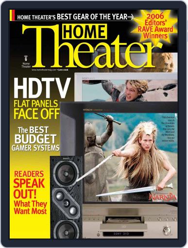 Home Theater May 17th, 2006 Digital Back Issue Cover